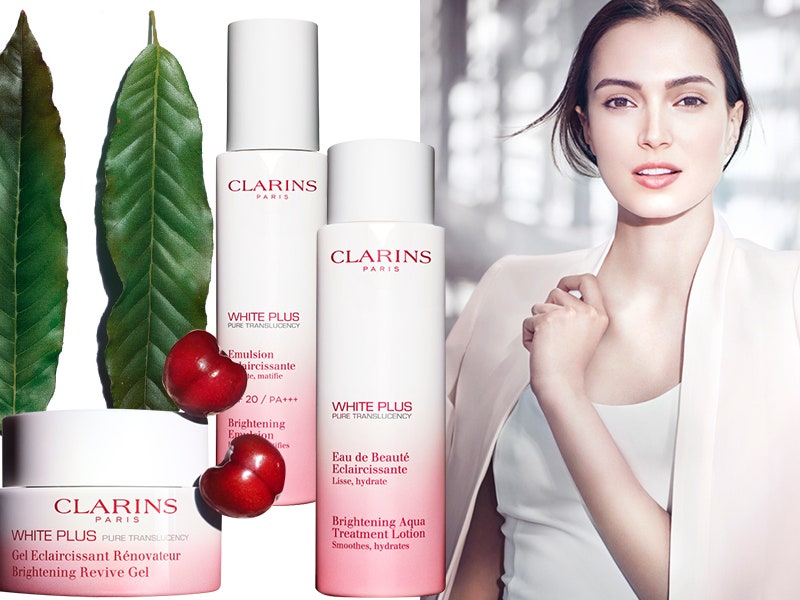 White plus: новая линия средств Clarins, выравнивающих и осветляющих тон кожи