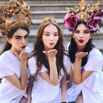 Сицилийские краски: закрытый показ Dolce & Gabbana Alta Moda в Палермо