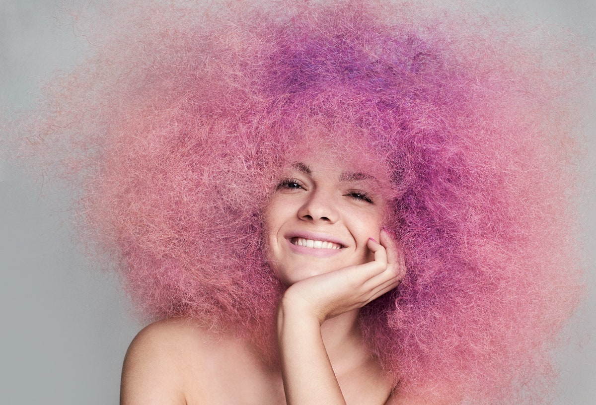 Разноцветные волосы фото цветная краска для волос от 12 марок