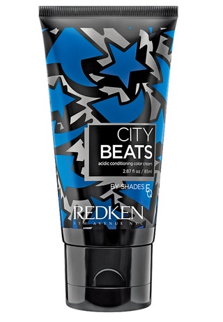 Крем для волос с тонирующим эффектом City Beats Broadway Blue от 3000 руб. за окрашивание в салоне Redken.