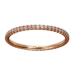 Кольцо из розового золота с бриллиантами 146 000 руб. Cartier.