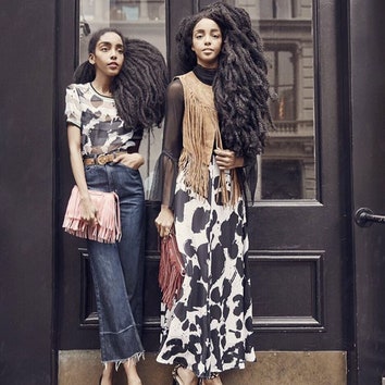 Темнокожие девушки-близнецы с самыми пышными волосами взорвали Instagram