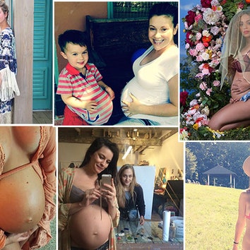 60 фотографий беременных звезд из Instagram