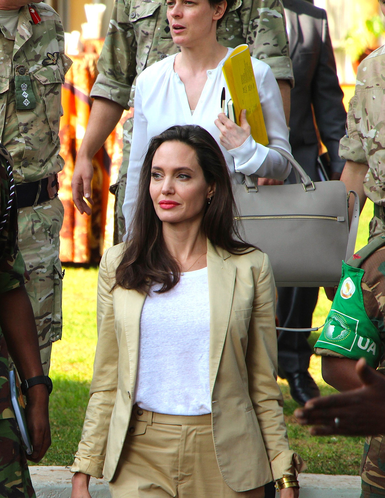 Анджелина Джоли выступила в Кении с речью против сексуального насилия