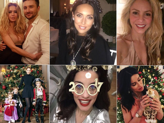 Happy New Year: как звезды встретили 2017-й год