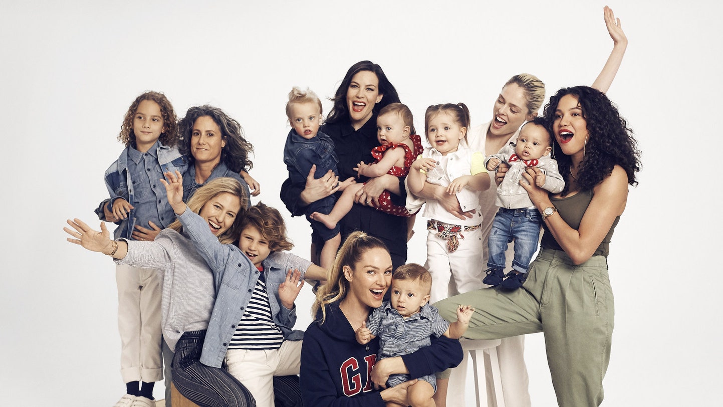 Лив Тайлер Кэндис Свейнпол и Коко Роша снялись со своими детьми в рекламной кампании Gap | Glamour