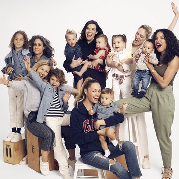 Дочки-матери: Лив Тайлер и Кэндис Свейнпол снялись в рекламной кампании Gap вместе с детьми