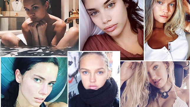 Ангельская красота модели Victoria's Secret без макияжа
