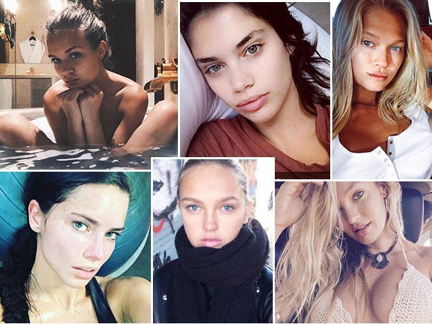 Ангельская красота: модели Victoria's Secret без макияжа