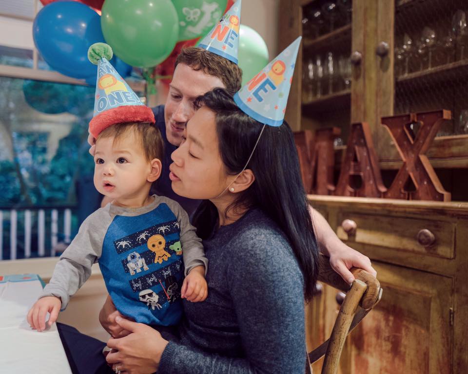 Марк Цукерберг и Присцилла Чан ждут второго ребенка