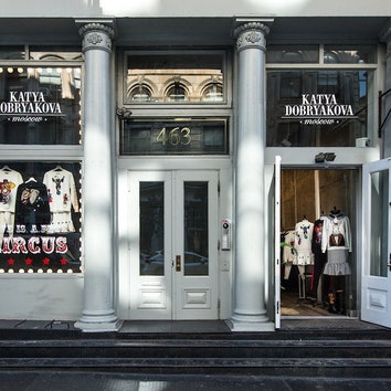 Открытие магазина Katя Dobrяkova в Нью-Йорке