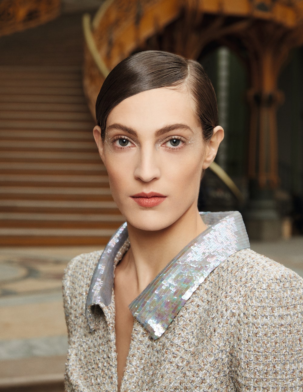 Красота в деталях как повторить макияж с показа Chanel Haute Couture весналето 2017