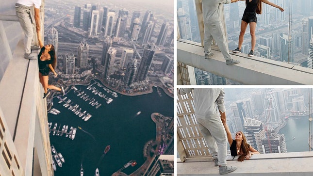 Все ради лайков звезда Instagram снялась в экстремальной фотосессии на вершине небоскреба