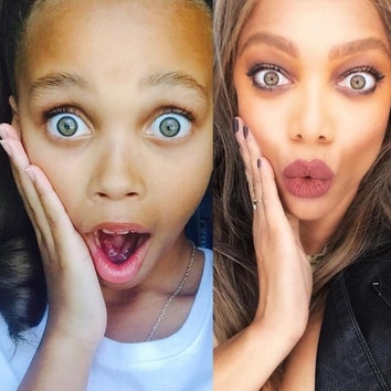 «Она просто копия Тайры Бэнкс!»: 10-летняя модель взорвала Instagram