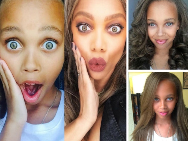 «Она просто копия Тайры Бэнкс!»: 10-летняя модель взорвала Instagram