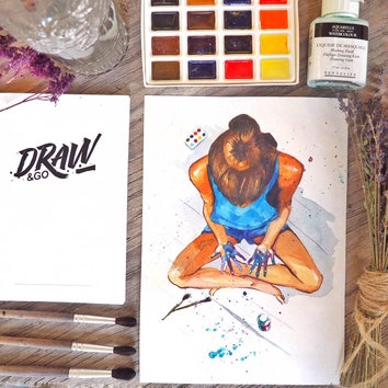 Draw&Go: современная студия рисования для всех желающих в Москве