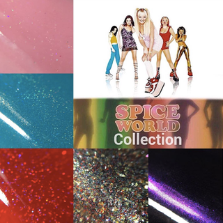 Spice Girls . Лаки для ногтей в стиле музыкальной группы Spice Girls. 5 оттенков каждый цвет соответствует образу одной...