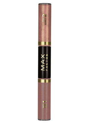 Max Factor двойной блеск для губ Glowing Sepia