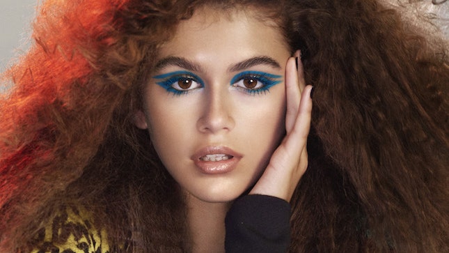 15летняя Кайя Гербер в рекламной кампании Marc Jacobs Beauty