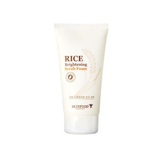 Осветляющий рисовый скраб RICE BRIGHTENING SCRUB FOAM 14 Skinfood