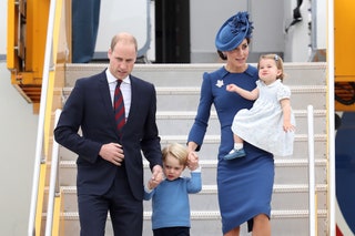 Принц Уильям Кейт Миддлтон принц Джордж и принцесса Шарлотта