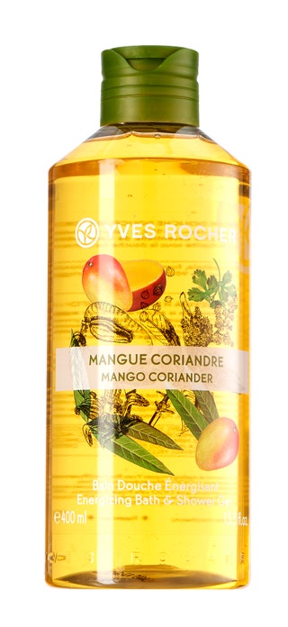 Yves Rocher гель для душа и ванны «Манго  кориандр» 149 руб. Решение для сонь аромат манго и кориандра так бодрит что...