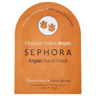 Sephora маска для рук Masque mains argan. Вдобавок к базовому уходу тканевая маска с аргановым маслом обеспечивает...