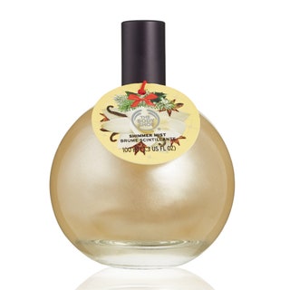 The Body Shop мерцающий спрей для тела «Ванильный чай»
