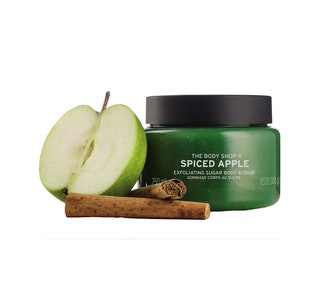 The Body Shop сахарный скраб для тела «Яблоко с корицей»