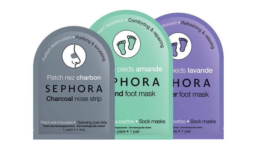 Маски для ног и носа от Sephora обзор новинок | Allure