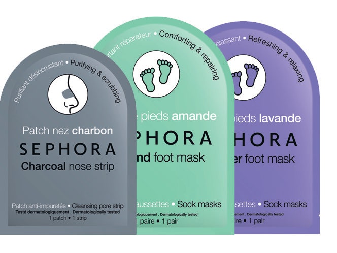 Новинка от Sephora: маски для носа и ног
