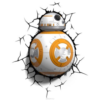 Пробивной 3Dсветильник «Дроид BB8» 5290 руб. Star Wars