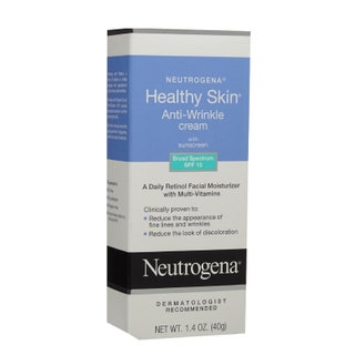 Neutrogena антивозрастной крем Healthy Skin AntiWrinkle Cream SPF 15. В составе — ретинол и витамин E. Увлажняет кожу и...