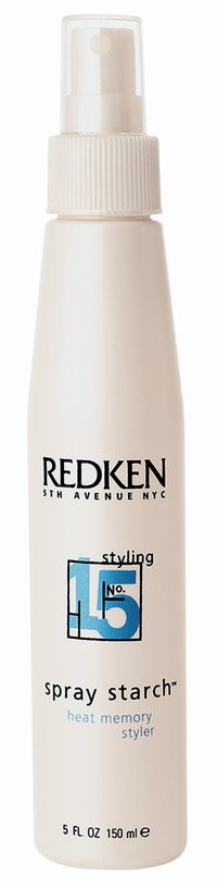 Redken спрей для волос Styling Spray Starch No 15. Придавал волосам блеск и защищал от высоких температур.