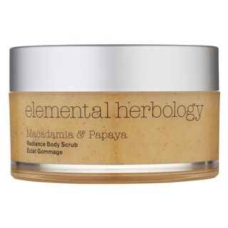 Elemental Herbology скраб для тела Macadamia and Papaya Body Scrub 45. Идеально подходит для постотпускной кожи и...
