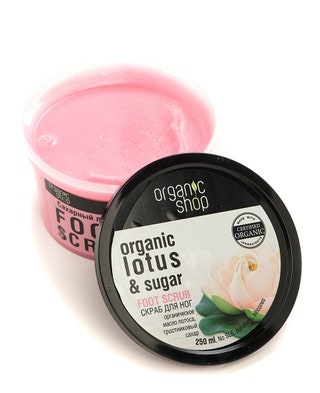 Organic Shop скраб для ног Organic lotus  sugar
