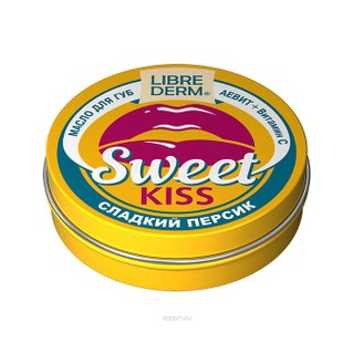 Масло для губ SWEET KISS «Сладкий персик» «АЕвит  витамин С» 446 руб. Librederm