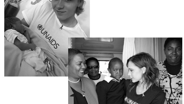 Виктория и Бруклин Бекхэм побывали с благотворительной миссией в Кении
