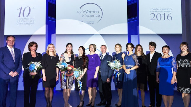 «Для женщин в науке» 10я премия L'OralUnesco в Москве