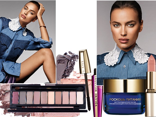 Как повторить образы Ирины Шейк: мастер-класс визажиста L'Oréal Paris