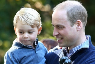 Принц Уильям и принц Джордж
