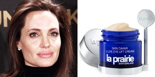 Анджелина Джоли — La Prairie крем Skin Caviar Luxe Cream.