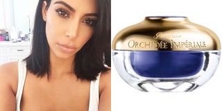 Ким Кардашьян — Guerlain крем Orchide Impriale The Rich Cream.