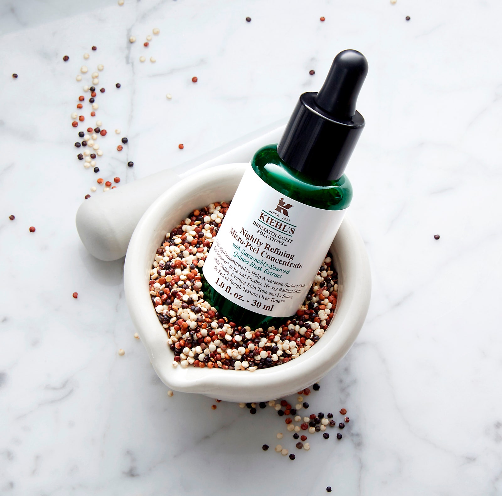 Kiehl's ночной микропилинг Nighty Refining MicroPeel Concentrate 30 мл 4130 руб.