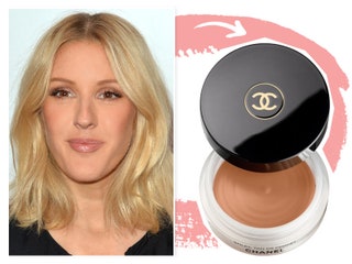 Элли Голдинг Chanel кремовый бронзер Soleil Tan de Chanel.
