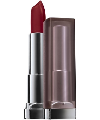 Maybelline New York помада Color Sensational Creamy Matte Lipstick в оттенке Divine Wine. Теплый подтон