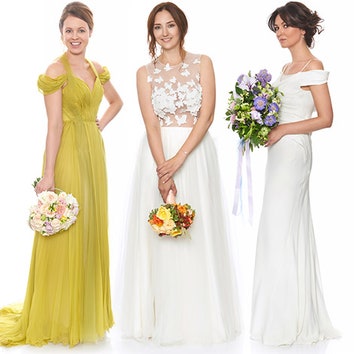 Редакция Glamour показывает свои свадебные платья