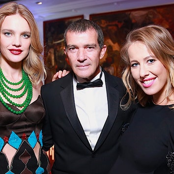 «Делай как я!»: Наталья Водянова и Антонио Бандерас на благотворительном вечере в Москве