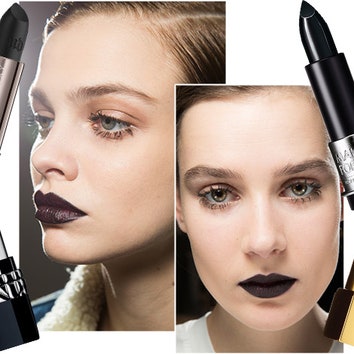 Темные губы: тренды в макияже от Елены Крыгиной