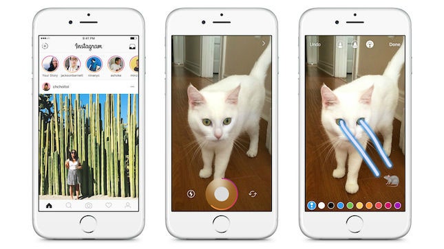 Stories в Instagram появится аналогичная Snapchat функция